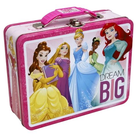 princess steel lunch box|disney princess metal lunch box.